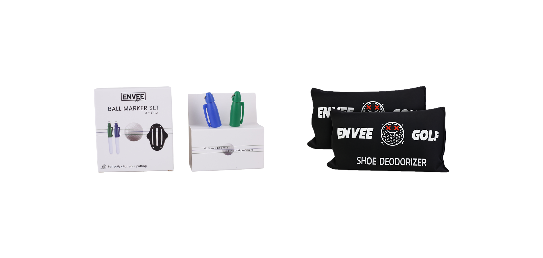 Shoe Deodoriser & Ball Marker Set