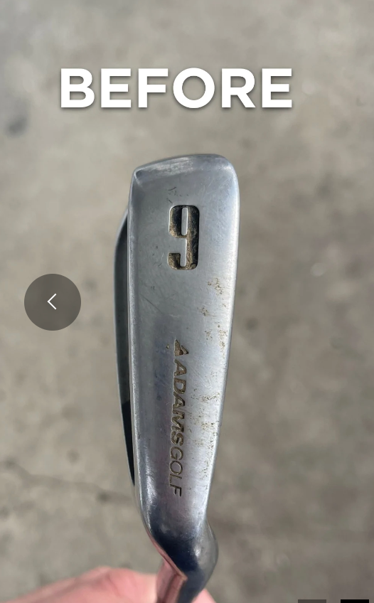 Instant Golf Club Scratch Remover