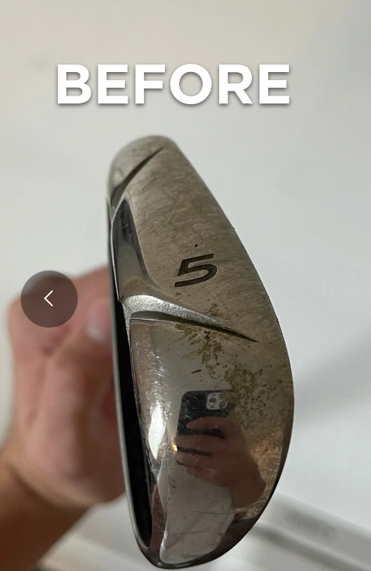 Instant Golf Club Scratch Remover