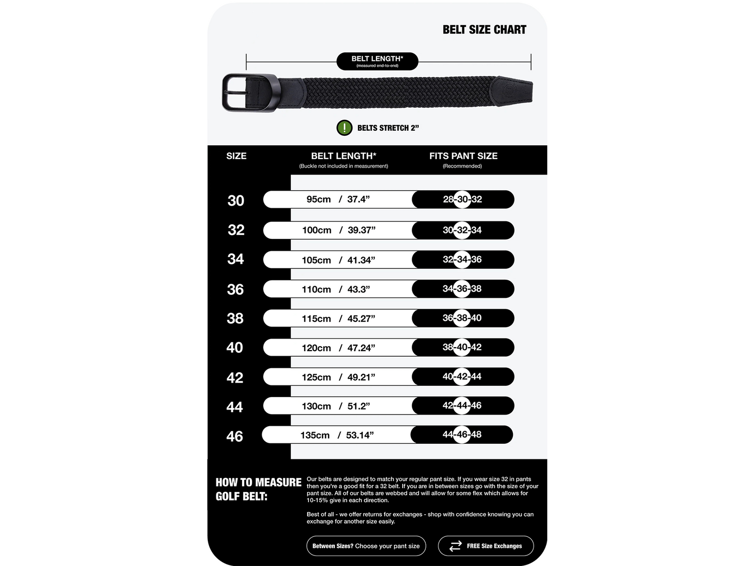 Stonecutters Stretch Belt