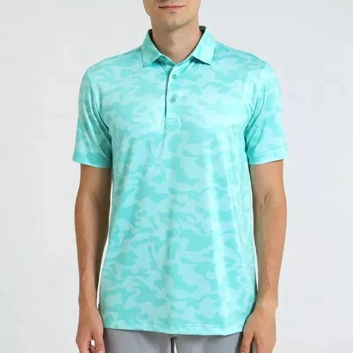 Green Camo Polo