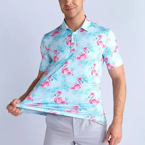 Flamingo Golf Polo