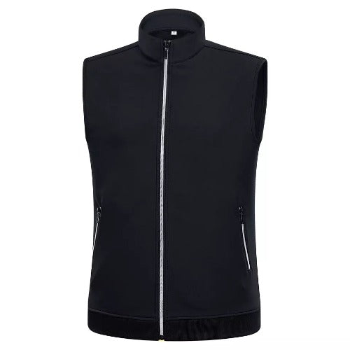 BLACK GOLF VEST