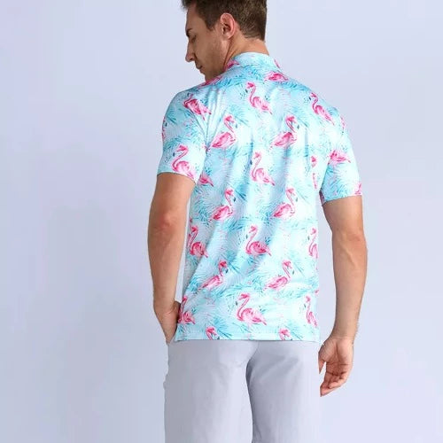 Flamingo Golf Polo