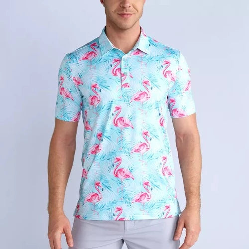 Flamingo Golf Polo