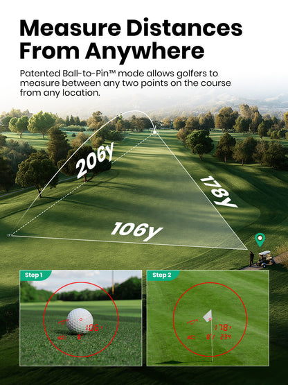 MILESEEY GenePro G1 Touchscreen &amp; GPS Rangefinder