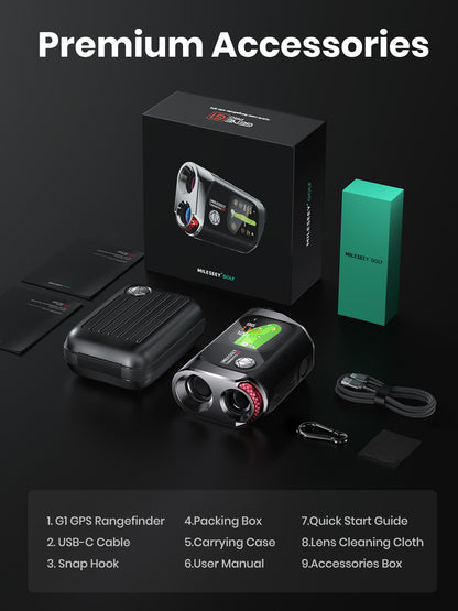 MILESEEY GenePro G1 Touchscreen &amp; GPS Rangefinder