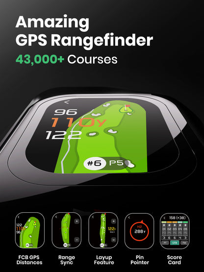 MILESEEY GenePro G1 Touchscreen &amp; GPS Rangefinder