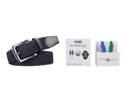 Stretch Belt &amp; Ball Marker Set