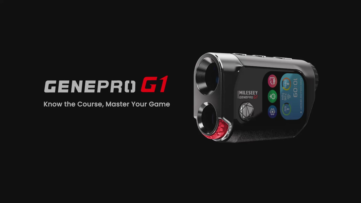 MILESEEY GenePro G1 Touchscreen &amp; GPS Rangefinder